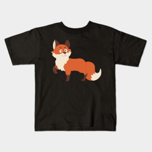 Kawaii Fox Kids T-Shirt